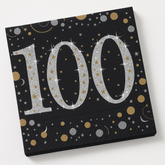 Sparkling Celebration Beverage Napkins - Pack of 100